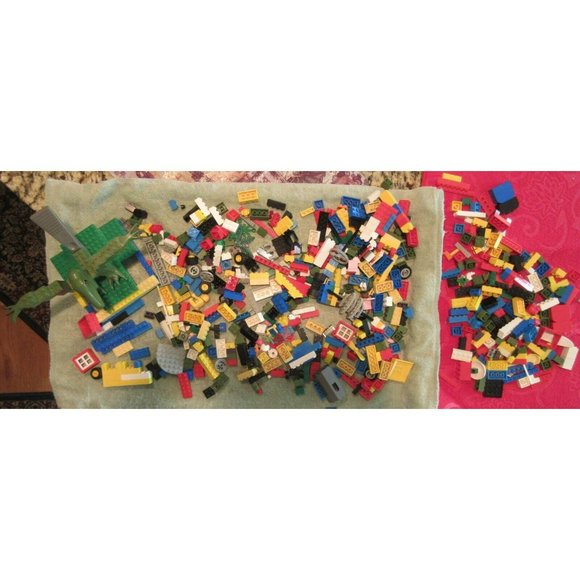 Mixed Lot Assorted Lego Legos 2lbs 14oz Random Mixed Pieces Clean Ready For Use - Picture 4 of 8